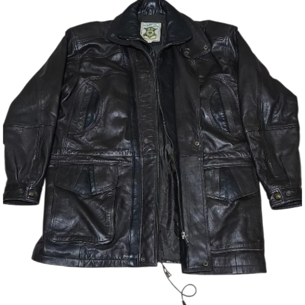Vintage JL Just Leather – Real Leather Jacket (Size XL)